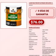 LASUR MACYDECOR SATINADO INCOLORO 4 L . - Img 57881917