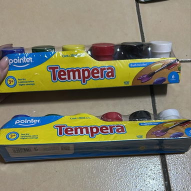 Témperas y pinceles - 3/3