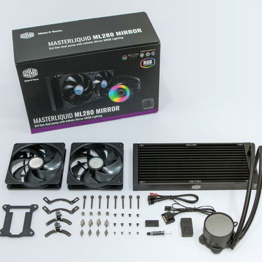 AIO Cooler Master ML280 Mirror – Enfriamiento Líquido 280 mm NUEVOEnfriador líquido. - Img 121495549