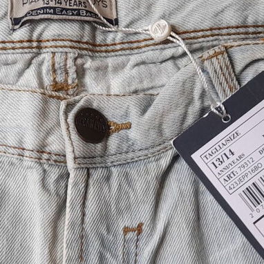 pantalones "jeans" de mezclilla - 3/4