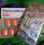 Pentoxifilina  400mg, 10 Tab,  ---- 2.40 usd o al cambio por el toque - Img 45734490