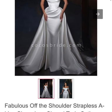 Vendo mi Traje y vestidos  de novia - Img 119976919