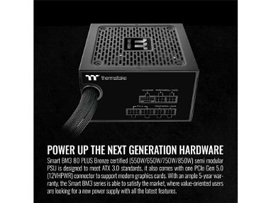 0km✅ Fuente Thermaltake Smart BM3 850W 📦 ATX 3.0 ☎️56092006 - Img 65011814