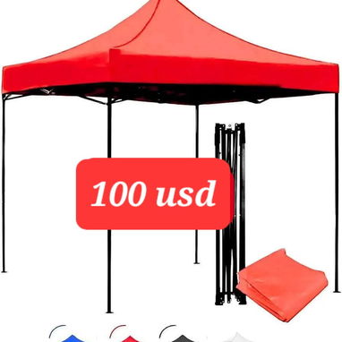 📣📣Carpas plegables multiuso tipo acordeón 3x3 metros🎪 Verde y roja: 100 usd.... - Img 125042292