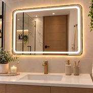 Espejo con luz led 60x80cm . 70 usd - Img 56883616
