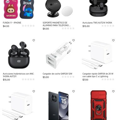 *📱 Smartphones* *🎧 Auriculares/ Audífonos - 2/3
