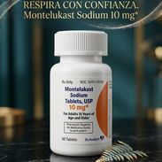 Montelukast frasco importado sellado 90 Tabletas - Img 56572702