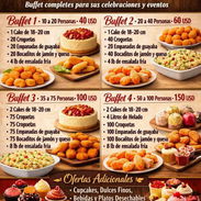 Excelentes ofertas de Buffet para sus actividades, cumpleaños, fiestas y eventos 54496924 - Img 56837532