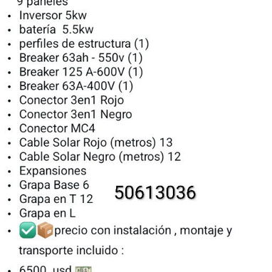 Kid solar Inverter Tecnopro - Img 124079629