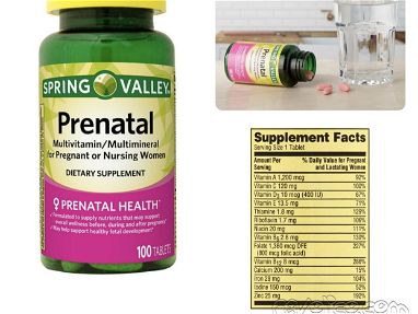 Pastillas prenatales selladas 100 tabletas - Img main-image-45678815