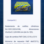 Rodamiento de caja de velosidad de fiat - Img 45473358