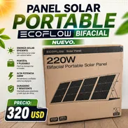Panel solar original de ecoflow nuevo220w - Img 57003246