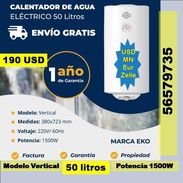 FG-CALENTADORES AGUA(Eléc.) (50 L) 56579735/(USD-MN-Eur-Zelle)/Garantía 1A/Envio Gratis - Img 54019606