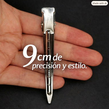 Pinzas Metálicas para Peluquería | 24 Unidades | Tipo Caimán | 14 USD - 2/3