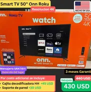 Smart TV 50" Onn 4k - Img 49403592