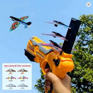 ☎️53544655 🛵 Entrega Disponible ⭐✈️ Lanzador de Aviones con Pistola Catapulta – Juguete Divertido para Niños 🚀 ⭐ - Img 52035834