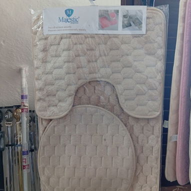 Set de alfombras para baño (3 piezas) 8000 cup - 5/6