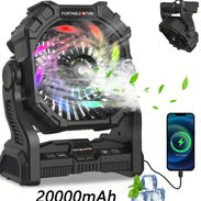 Ventilador recargable de 20,000mAh - Img 55106562