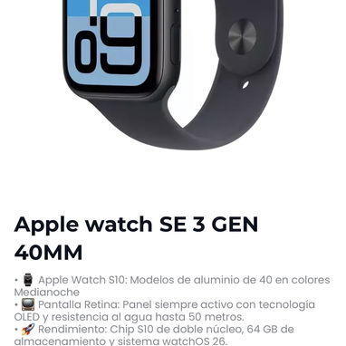⌚️Smart watch nuevos en 📦 , ideales para la vida fitness 💪🏻 - 2/7