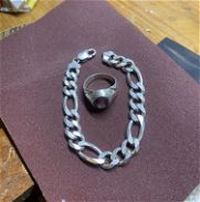 Manilla y anillo de plata - Img 45688202