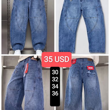 Jeans y bermudas de mezclilla. Sandalias. - 3/4