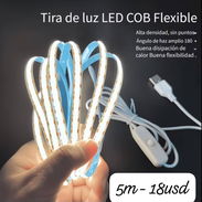 Luces Led blancas con pegatina - Img 58371282