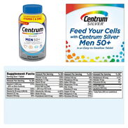 Multivitaminas Centrum para adultos y mayores de 50 años reforzadas con zinc y vitamina C 275 tab y 425 tab 55595382 - Img 45196089