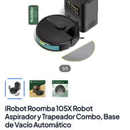 308usd iRobot Roomba 105X Robot Aspirador y Trapeador Combo, Base de Vacío Automático. Whatsapp 52774129 - Img 57310014