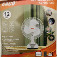 Ventilador recargable Ventilador - Img 45773846