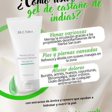 Gel de Castaña de Indias y Gel de Paprika y Chile - 8/9