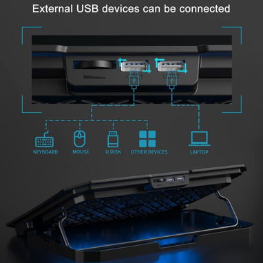 📞53884600.🎇 Stand de enfriamiento KeiBn S039 para laptops🎇 Mensajería disponible.🚴 - Img 120399590