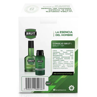 Brut Classic Travel Pack con Colonia Clasica y Desodorante Spray $15 USD - 2/2