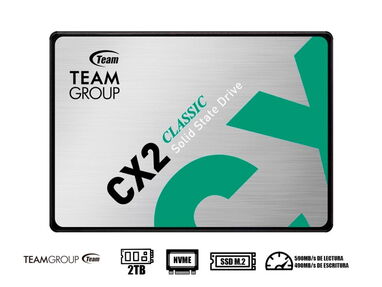 DISCO SOLIDO SSD SATA 2.5” TEAMGROUP 2TB CX2|Nuevo!! 53849890 - Img main-image
