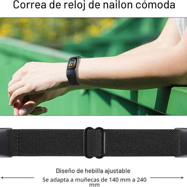 Paquete de 5 correas elásticas de nylon para Fitbit Charge 5 y Charge 6 | videojuegoshabana.com - Img 121916285