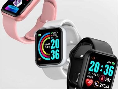 Reloj inteligente D20 para hombre y mujer, control del ritmo cardíaco, deportivo, Bluetooth, para IOS y Android - Img 65047673