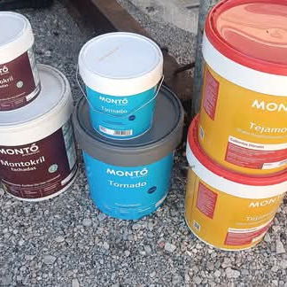 Pintura de exterior color terraco y amarillo - Img 119800106