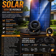 COMBO Panel solar 450w Bifaciales ➕️CABLE - Img 56462487