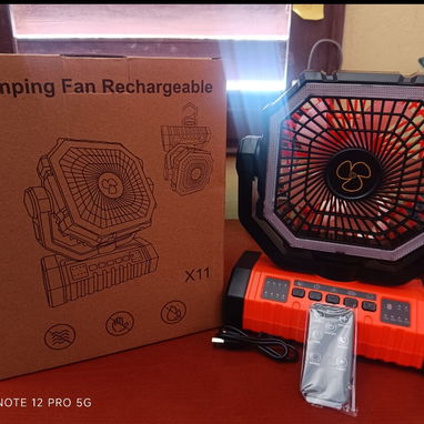 Ventiladores recargables X11 gemelos de los F6 - Img 126331320