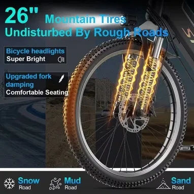 🚴‍♂️ Bicicleta Eléctrica Adultos – Motor 749W - Img 124354547