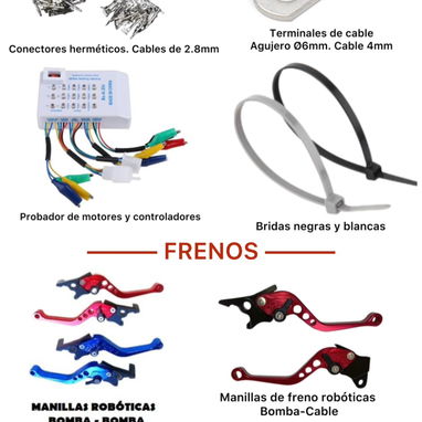 Accesorios y piezas de motos eléctricas - Img 124212037