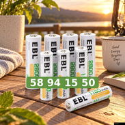Pilas Recargables AAA EBL - Img 57407721