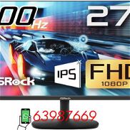 Monitor marca ASROCK modelo CL27FF plano de 27" Full HD, 100Hz NUEVO en caja, Serie CHALLENGER - Img 45967751