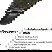 Reloj analógico Geoffrey Beene 19GU. Nuevo - Img 50164475