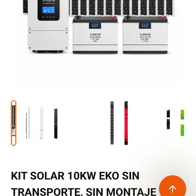 Kit solar de 5kw y de 10kw - Img 122203484