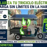 Servicio de instalación de panel solar a triciclo eléctrico - Img 57207181