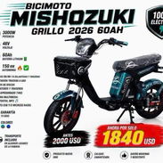 Bicimoto MISHOZUKI GRILLO 2026 60AH - Img 56496490