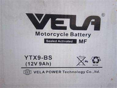 Batería de Moto 12 Volt 9Ah - Img main-image