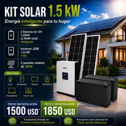 KIT SOLAR 1.5 Kw - Img 55920259