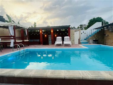 Renta casa con piscina con recirculación en Guanabo ,cocina equipada,parrillada,bar,56590251 - Img 69037747