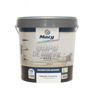 PINTURA MATE COPO DE NIEVE MACY COLOR BLANCO NUEVOS!!! - Img 51485036